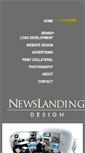 Mobile Screenshot of newslandingdesign.com